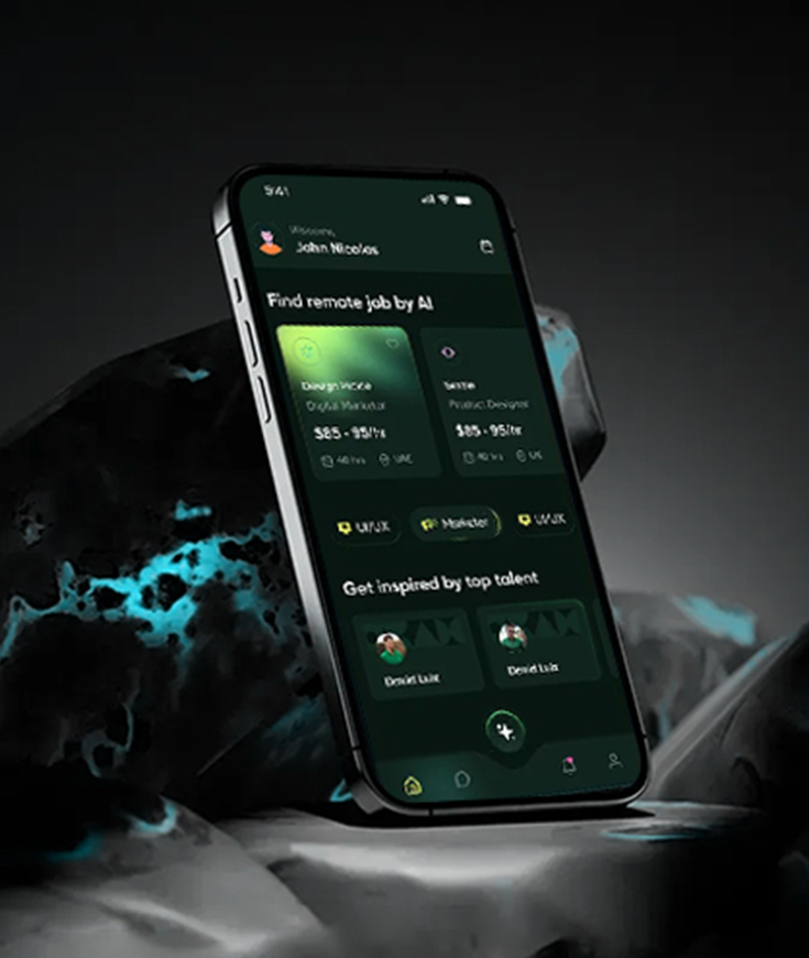 Job Finding Platform UI Portfolio