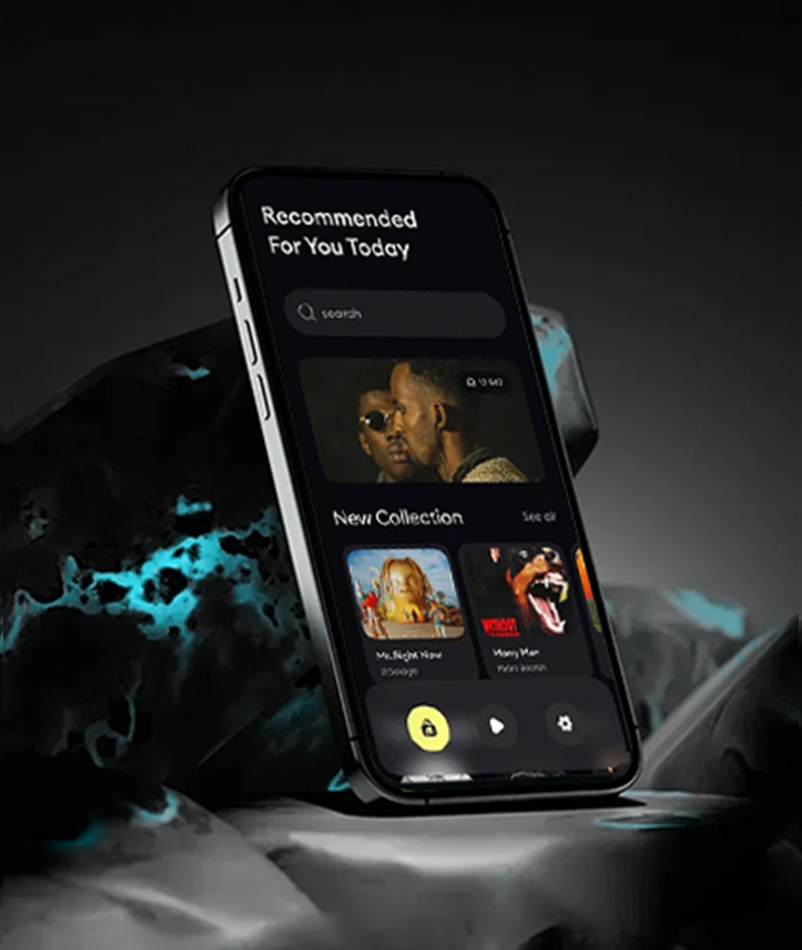 Music Streaming App Portfolio